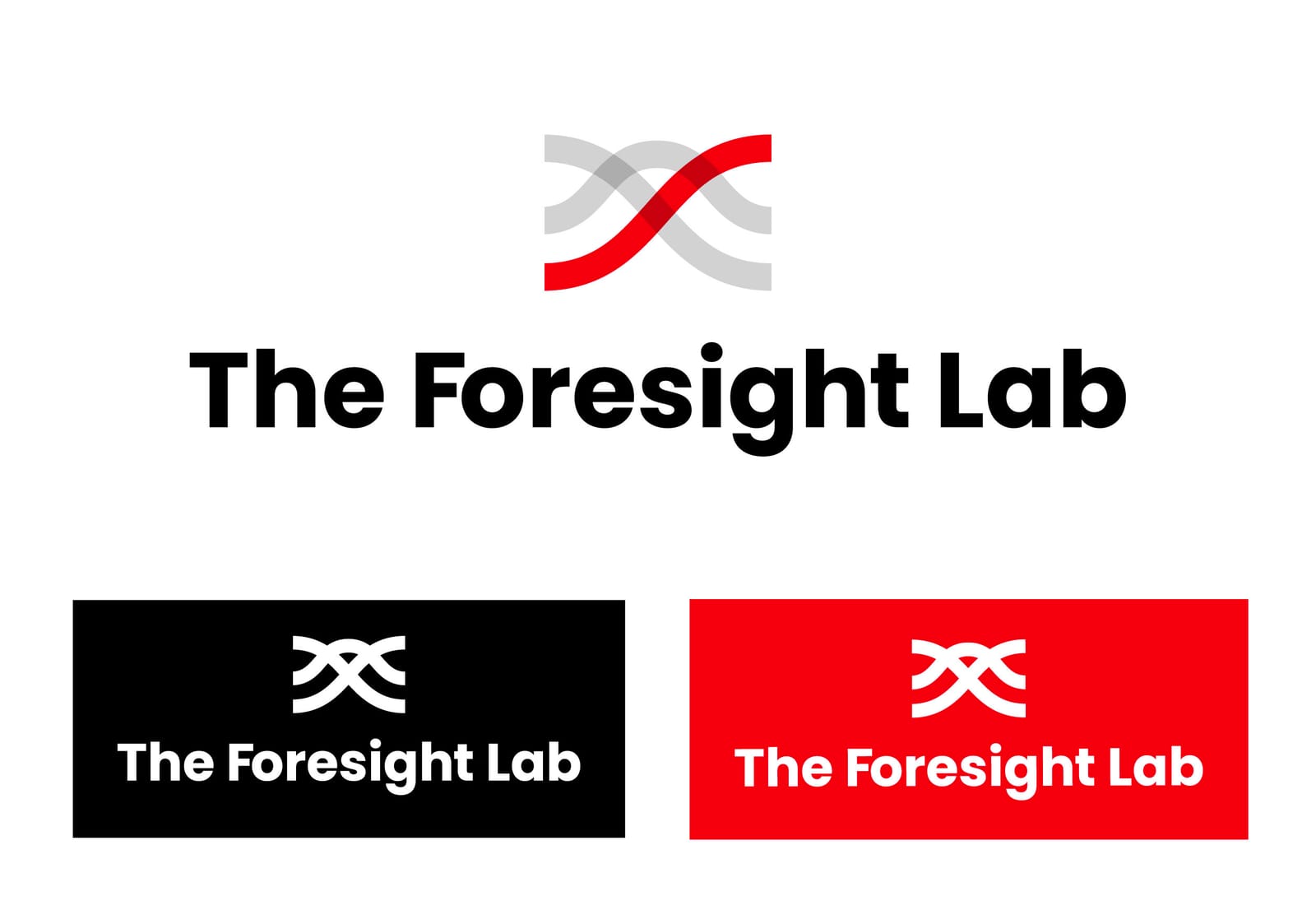 The Foresight Lab logo, a three-horizons mark with the third horizon highlighted