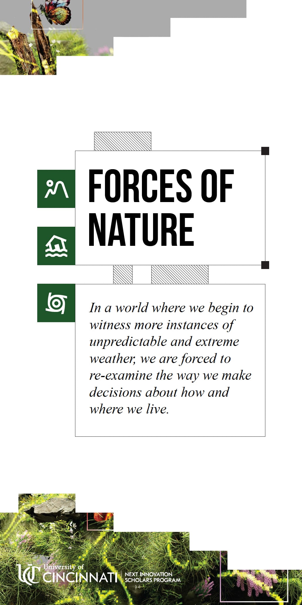 Futures Forum poster and event material