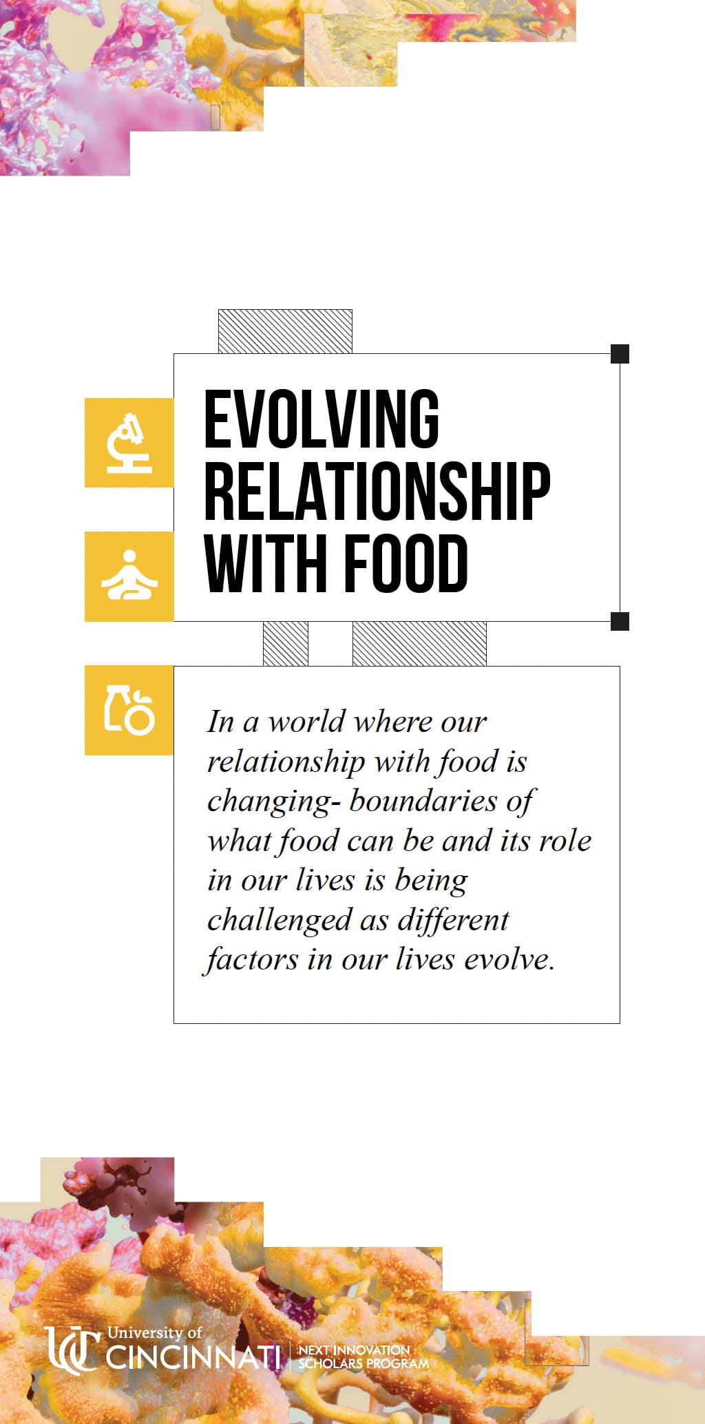 Futures Forum poster and event material